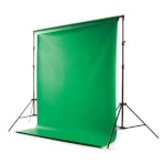 Falcon Eyes taustahoidja Background System with Vinyl Chroma Key Green 2,75m