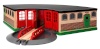 BRIO maja rongirajale WORLD Grand Roundhouse 33736