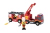 BRIO tuletõrjeauto WORLD Emergency Fire Engine, 33811