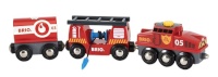 BRIO mängurong WORLD Rescue Firefighting Train, 33844