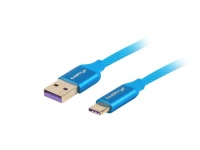 Lanberg kaabel Cable USB CM - AM 2.0 0.5m sinine