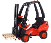 BIG pedaalidega tõstuk Linde Forklift punane | 800056580