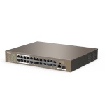 Tenda ruuter TEF1126P-24-250W 24 X 10/100Mbps PoE + 1 Gigabit/SFP, max. 225W