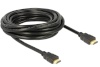 Delock kaabel High Speed HDMI with Ethernet - HDMI A male > HDMI A male 4K 5m