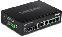 Trendnet switch 6-port Indust. Gbit PoE+ DIN Rail 120W