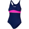 Aqua-speed ujumistrikoo Emily sinine/roosa - suurus 128