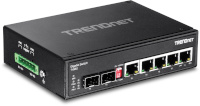 Trendnet switch 6-port Industr. Gbit 5*Gbit 1*Combo SFP 1*ded. SFP