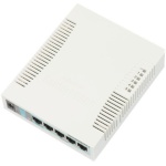 MikroTik Switch RB260GS 10/100/1000 Mbit/s, Ethernet LAN (RJ-45) ports 5, POE-in, SFP ports quantity 1