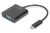 Digitus kaabel Graphic Adapter, VGA 1080p FHD to USB 3.1, must, length 15cm