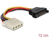 Delock kaabel SATA power (M)->MOLEX(F) 12CM