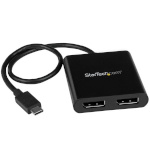 StarTech.com videokaabel USB-c To Dp Mst Hub - 2-port