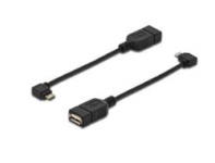 Digitus kaabel Usb2.0 Adapterkabel, Otg,0.15m