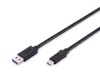 Digitus kaabel USB Type-c Anschlusskabel, 1m