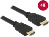 Delock kaabel High Speed HDMI with Ethernet - HDMI A male > HDMI A male 4K 0.5m