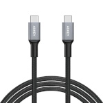 Aukey kaabel CB-CD6 Ultrafast Braided uick Charge USB C - USB C 2m