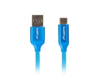 Lanberg kaabel USB Cable CM - AM 2.0, 0.5m sinine Premium