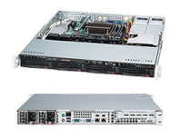 Supermicro korpused 1u Chassis 4x3.5hs Sas3/sata3