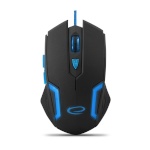 Esperanza hiir MX205 FIGHTER ,Wired Mouse, 6D Optical, USB, sinine