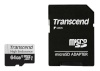 Transcend mälukaart microSDXC 350V 64GB Class 10 UHS-I U1