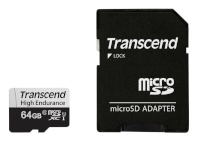 Transcend mälukaart microSDXC 350V 64GB Class 10 UHS-I U1