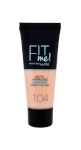 Maybelline jumestuskreem Fit Me! Matte + Poreless 30ml, 104 Soft Ivory, naistele