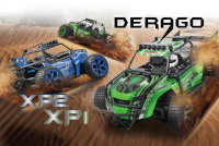 Jamara RC puldiauto Derago XP1 4WD 2,4G roheline