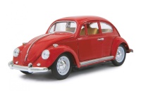 Jamara RC puldiauto VW Käfer 1:18 RC Die Cast punane 27MHz 8+