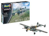 Revell liimitav mudel Plastic Model Messerschmitt BF-110-C7