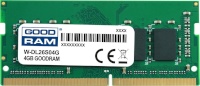 Goodram mälu GOODRAM DDR4 SO-DIMM 4GB 2666MHz CL19 DELL