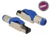 Delock kaabel RJ-45 plug 8P8C (1pc) shielded cat.8 metal