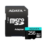 ADATA mälukaart 256GB Premier Pro MICROSDXC + Adapter