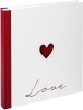 Walther fotoalbum Love 28x30,5 valge UH159