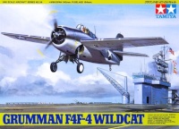 Tamiya liimitav mudel Plastic Model Grumman F4F-4 Wildcat