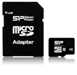 Silicon Power mälukaart microSDHC 8GB Class 10