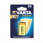 Varta patarei Zinc 9V Superlife 10 tk.