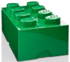 LEGO klotsikast Storage Brick 8 roheline | 40041734