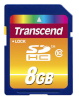 Transcend mälukaart SDHC 8GB Class 10 133x