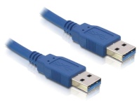 Delock kaabel USB 3.0 type A male > USB 3.0 type A male 3m sinine