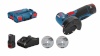 Bosch nurklihvija GWS 12V-76, 2x GBA 12V 3.0 Cordless Angle Grinder juhtmevaba