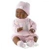 Llorens beebinukk Baby Pink Dark-skinned Body, 45 cm