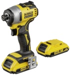 DeWALT akulööktrell DCF809D2T-QW Cordless Impact Driver 18V, 2 Ah