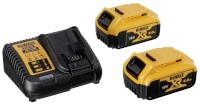 DeWalt aku DCB115P2-QW Battery-Kit (2 x 18 V / 5 Ah)