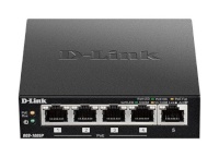 D-Link switch DGS-1005P/E 5-Port Desktop Gigabit PoE+ Swit