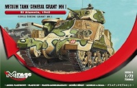 Mirage mudelikomplekt Model Plastic Tank Grant MK.I El Ala mein