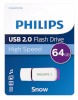 Philips mälupulk USB-Stick 64GB USB 2.0 Snow Edition, lilla