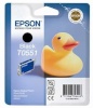 Epson tindikassett T0551 must