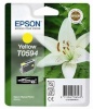 Epson tindikassett T0594 kollane