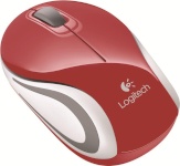 Logitech hiir M187 Mini 910-002732 (Optical; 1000 dpi; kolor punane