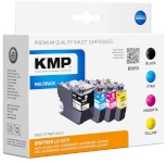 KMP tindikassett B58VX Promo Pack BK/C/MY/Y asendustoode: LC-3219VALDR