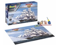 Revell liimitav mudel Gift Set Plastic Model Cutty Sark 150TH Anniversary